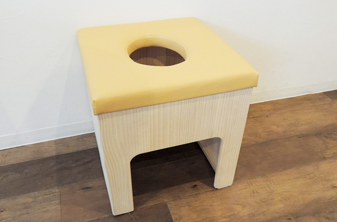木製よもぎ蒸し用（単品）木製椅子